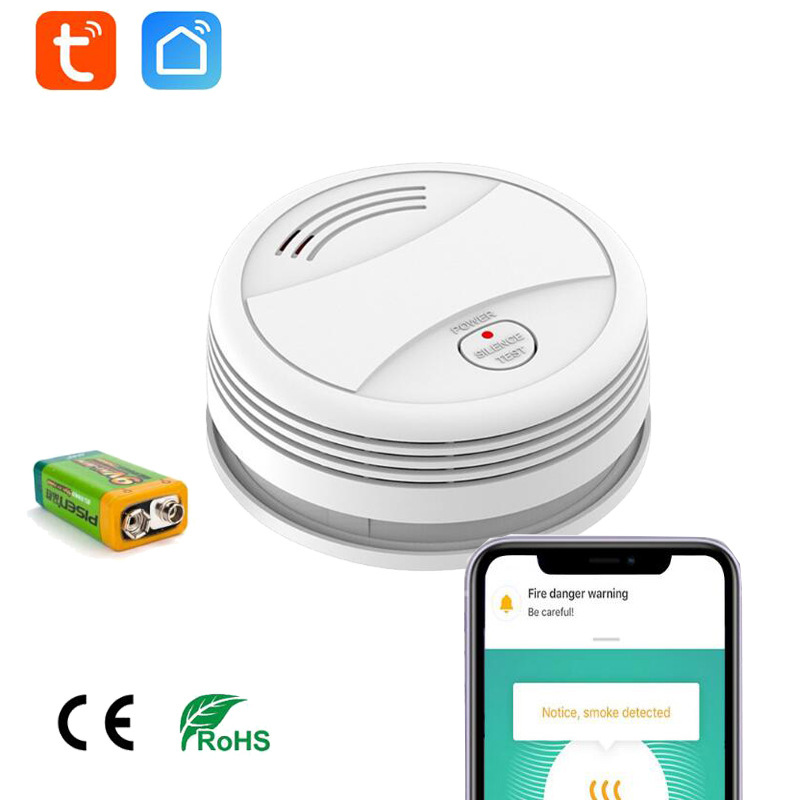 Detector de Alarma de Incendio - Smart Smoke Detector Wifi reseña y precio