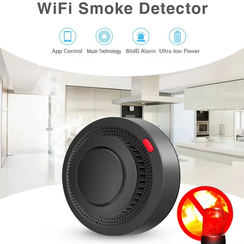 Detector de Humo Inteligente G - Zigbee Smoke Sensor Tuya reseña y precio