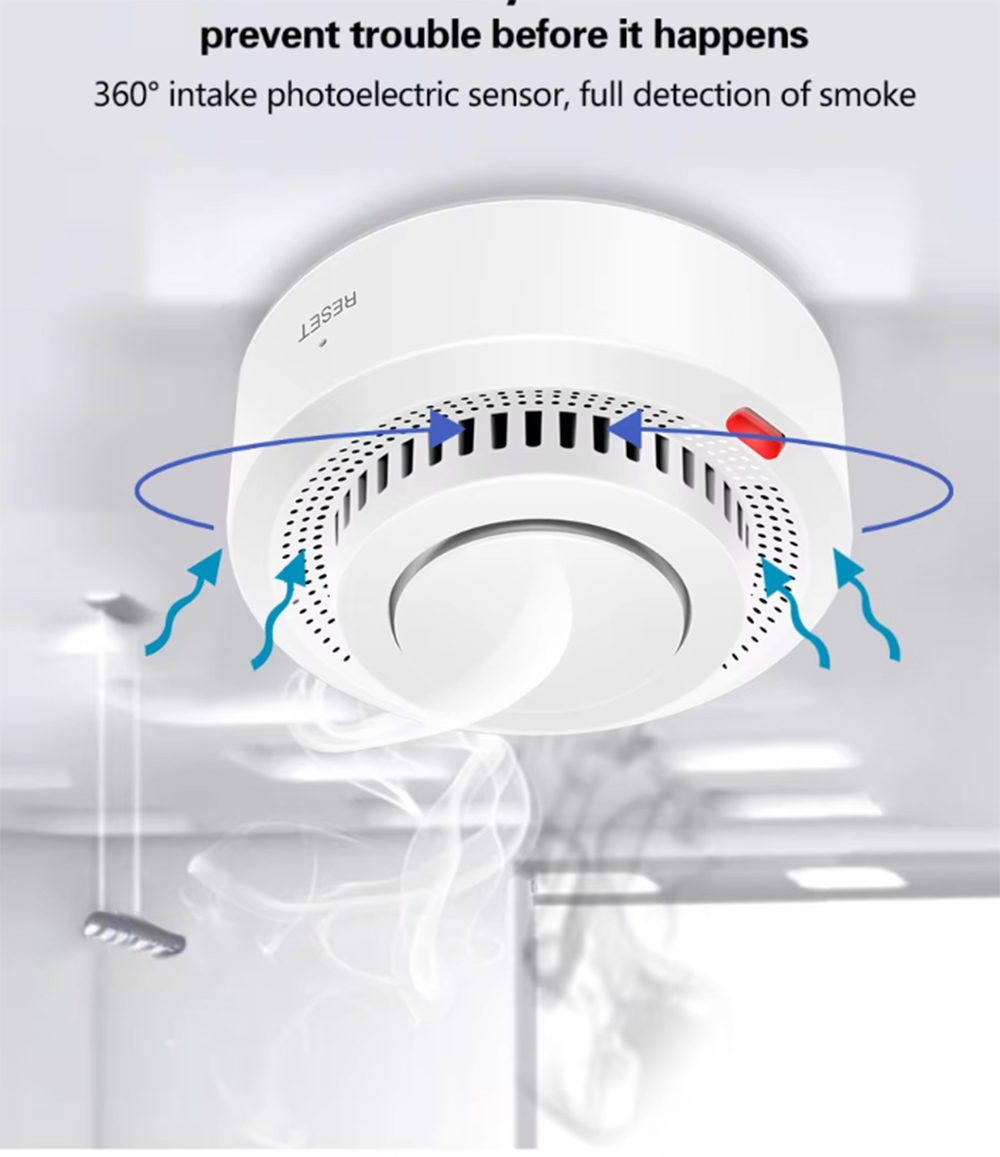 Detector de Humo Inteligente G - Zigbee Smoke Sensor Tuya reseña y precio