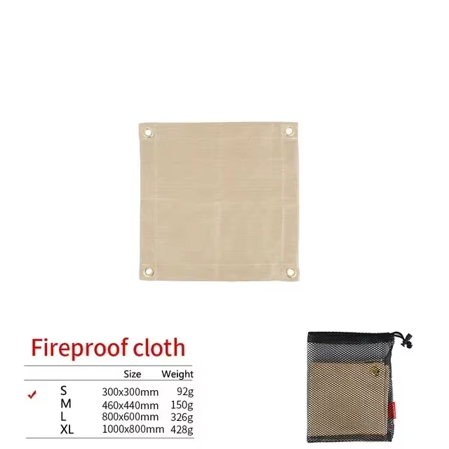 30*30CM nueva tela ignífuga pa - Fire Blanket Fiberglass reseña y precio