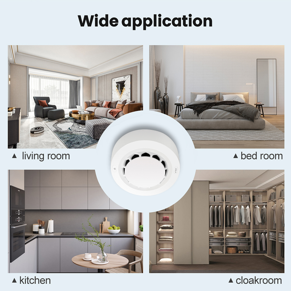 Detector de Humo Tuya ZigBee 8 - Zigbee Smoke Sensor Tuya reseña y precio