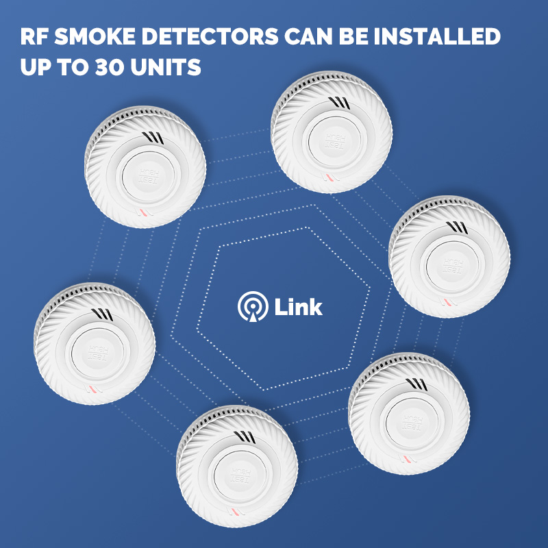 Detectores de Humo Interconect - Smoke Alarm 10 Year Battery reseña y precio